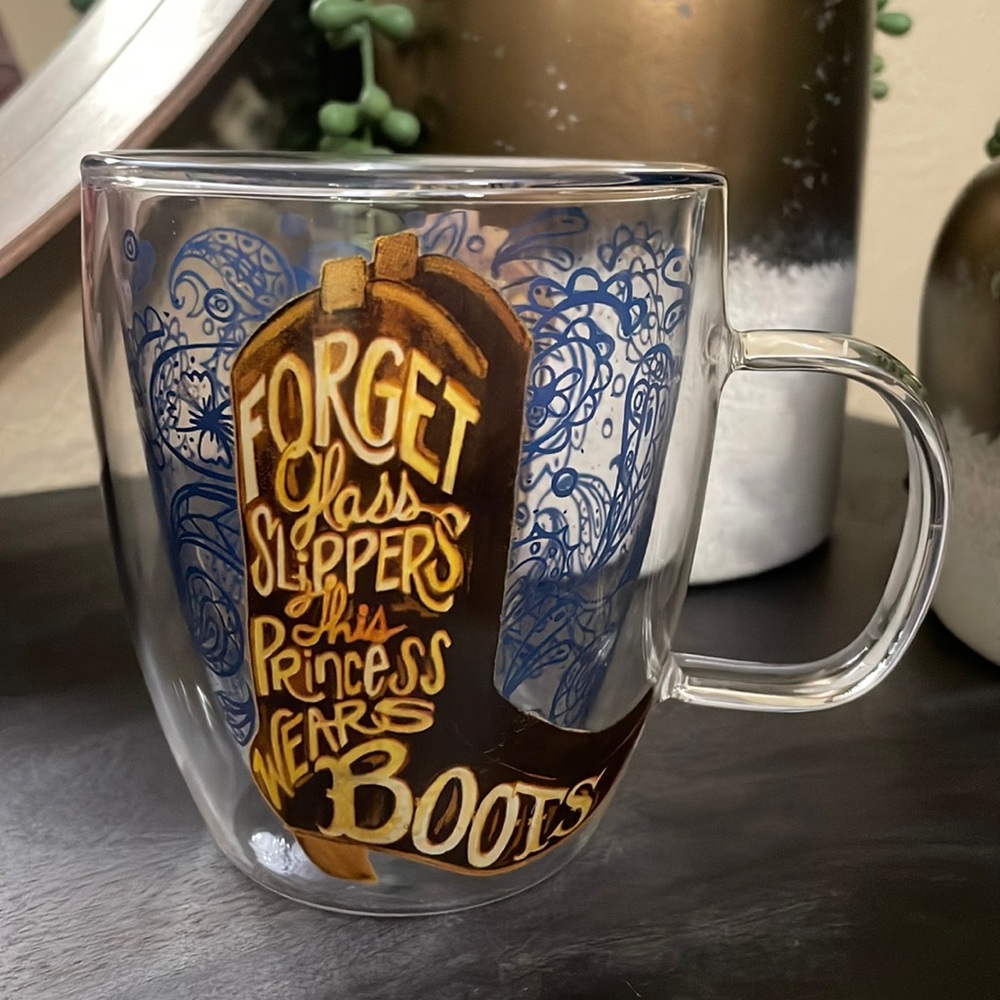 Cypress Home Glass Coffee Cup